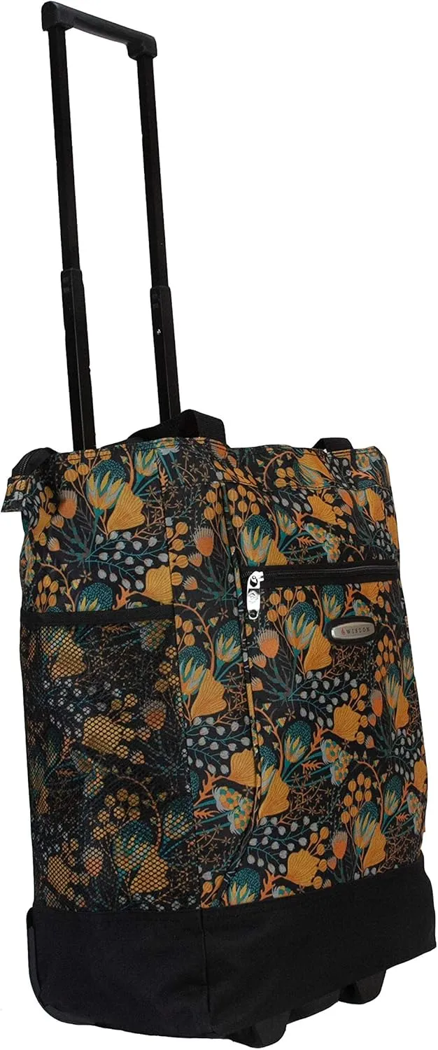Shopping Tote Bag with Wheels