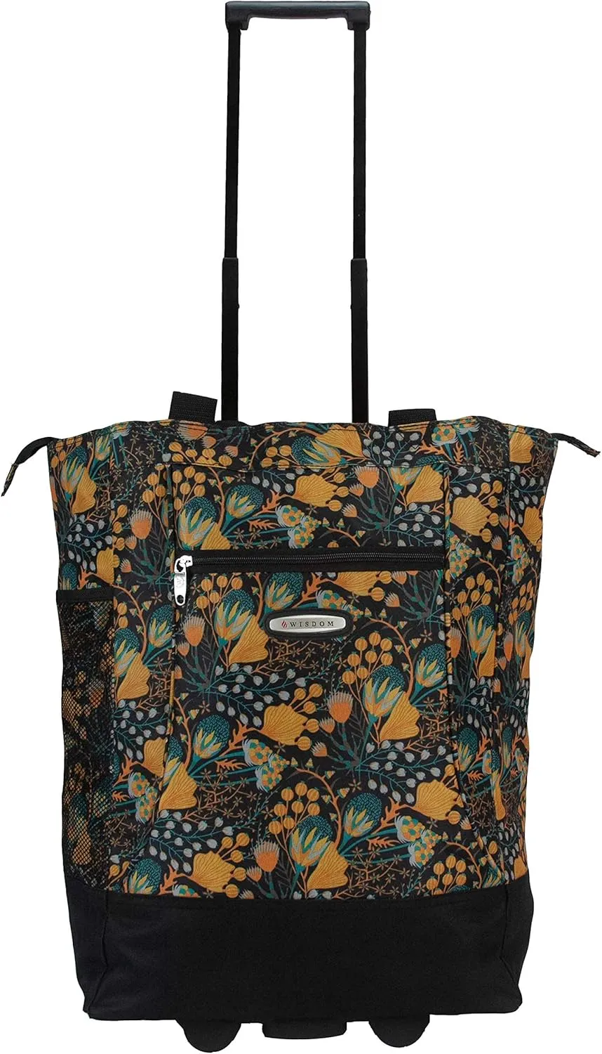 Shopping Tote Bag with Wheels