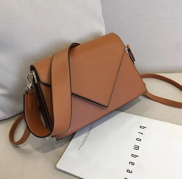 Shoulder Square Leather Casual European Designer Fashion Messenger Bags Positive reviews quality End-of-season sale 2018 New Handbag High PU Women's Simple bag