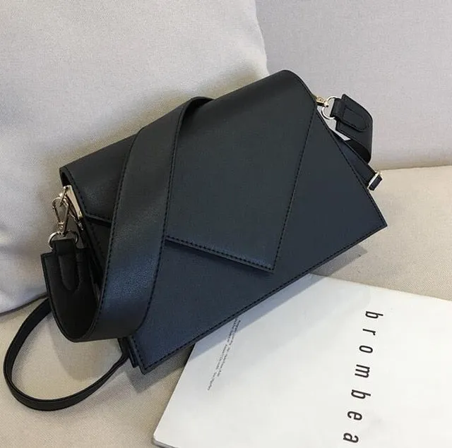 Shoulder Square Leather Casual European Designer Fashion Messenger Bags Positive reviews quality End-of-season sale 2018 New Handbag High PU Women's Simple bag