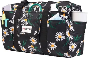 SHYLERO Nurse Bag with 21 Pockets - Big, Waterproof Medical Utility Tote for Daily Use