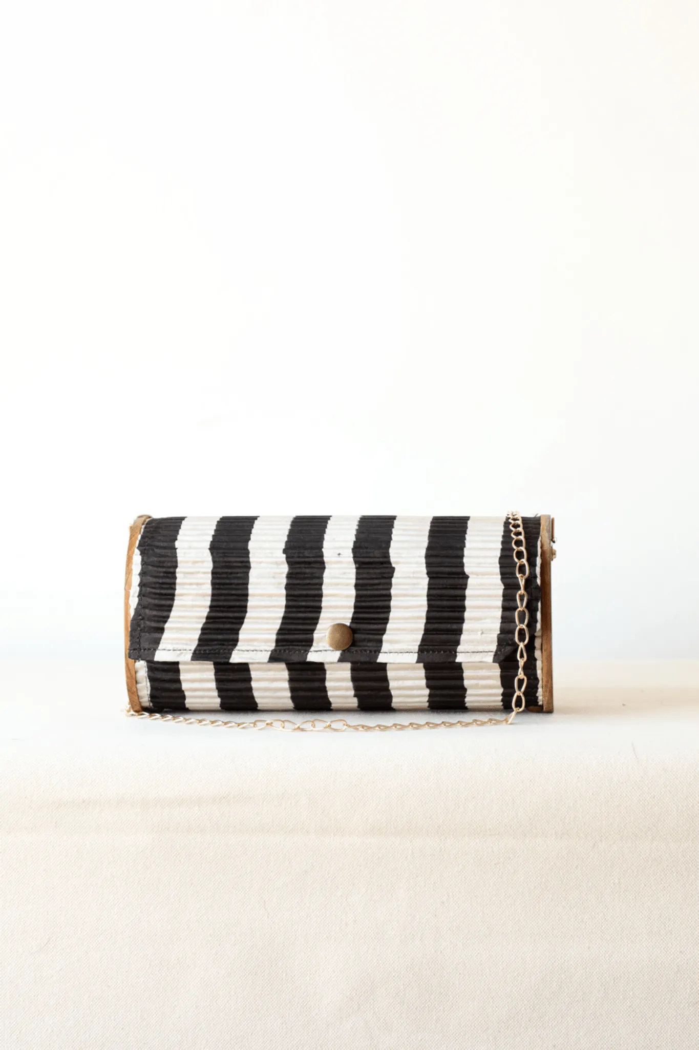 Siden Upcycled Mini Clutch