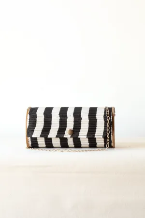 Siden Upcycled Mini Clutch