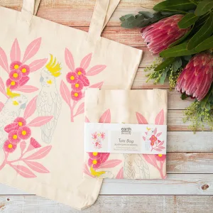 Silver Gum Cockatoos - Vegan Tote Bag