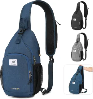 SKYSPER Travel Sling Bag for Men And Women - Small Hiking Crossbody Bags for Mens and Womens - Anti Theft and Waterproof One Strap Shoulder Backpack - Cross Chest Body Back Pack
