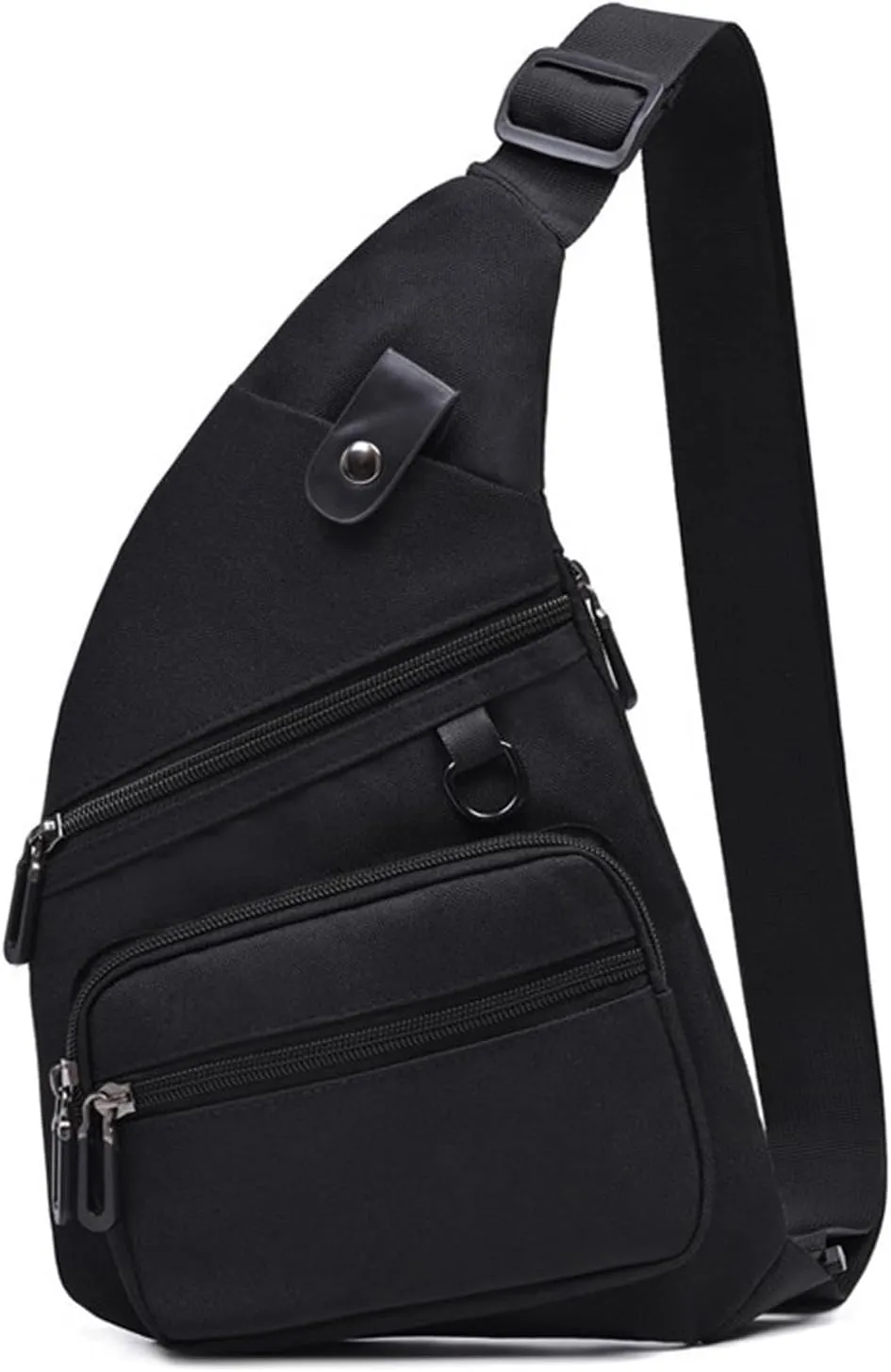 Sling Bag Anti-Thief Crossbody Chest Shoulder Bag for Men Women Slim Personal Pocket Travel Bag for Hiking Backpack