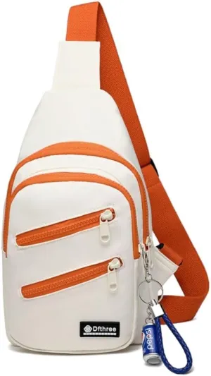 Sling Bag for Women Men Small Shoulder Bag Korean Crossbody Bag Travel Casual Chest Bags Purse