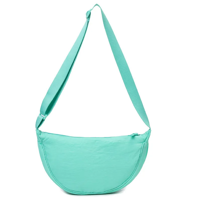 Slouchy Dumpling Spring Plus Silk Floss Crossbody Bags