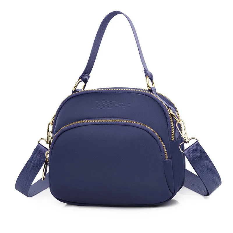 Slouchy Women's Korean Style Nylon Cloth Crossbody Bags