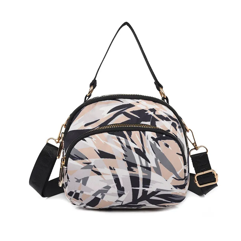 Slouchy Women's Korean Style Nylon Cloth Crossbody Bags