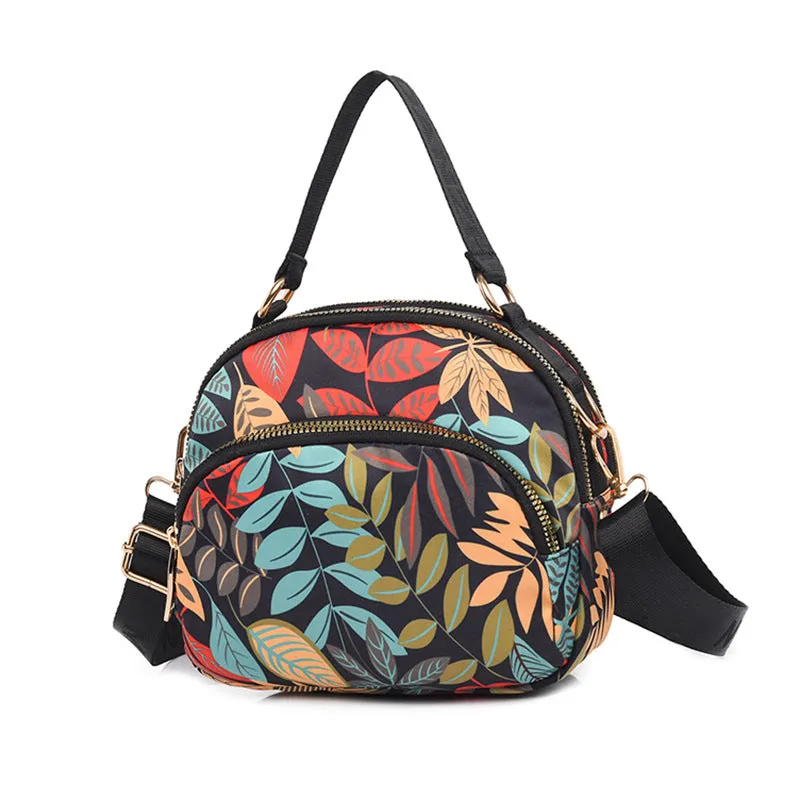 Slouchy Women's Korean Style Nylon Cloth Crossbody Bags