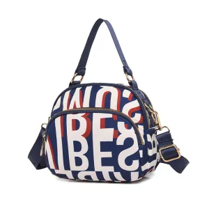Slouchy Women's Korean Style Nylon Cloth Crossbody Bags