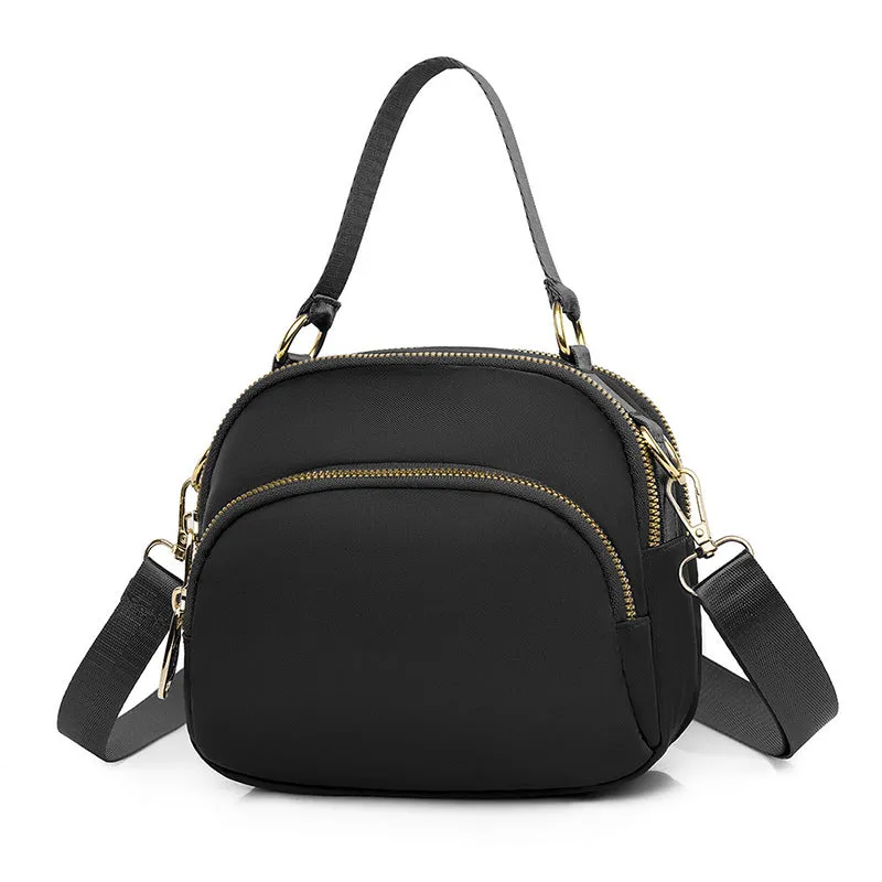 Slouchy Women's Korean Style Nylon Cloth Crossbody Bags
