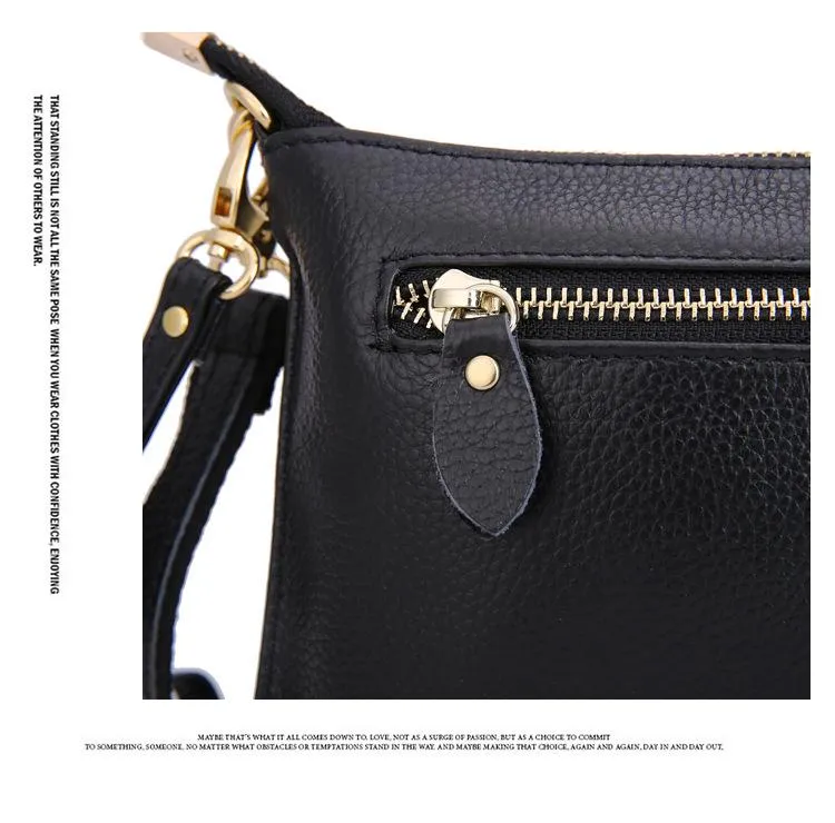 Small Leather Clutch Handbag