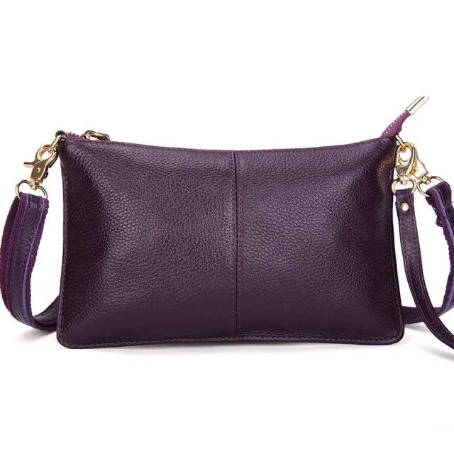 Small Leather Clutch Handbag