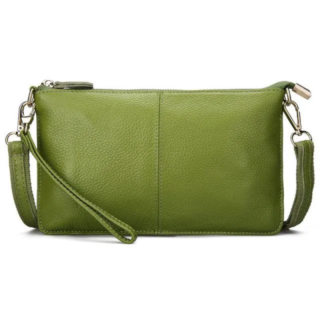 Small Leather Clutch Handbag