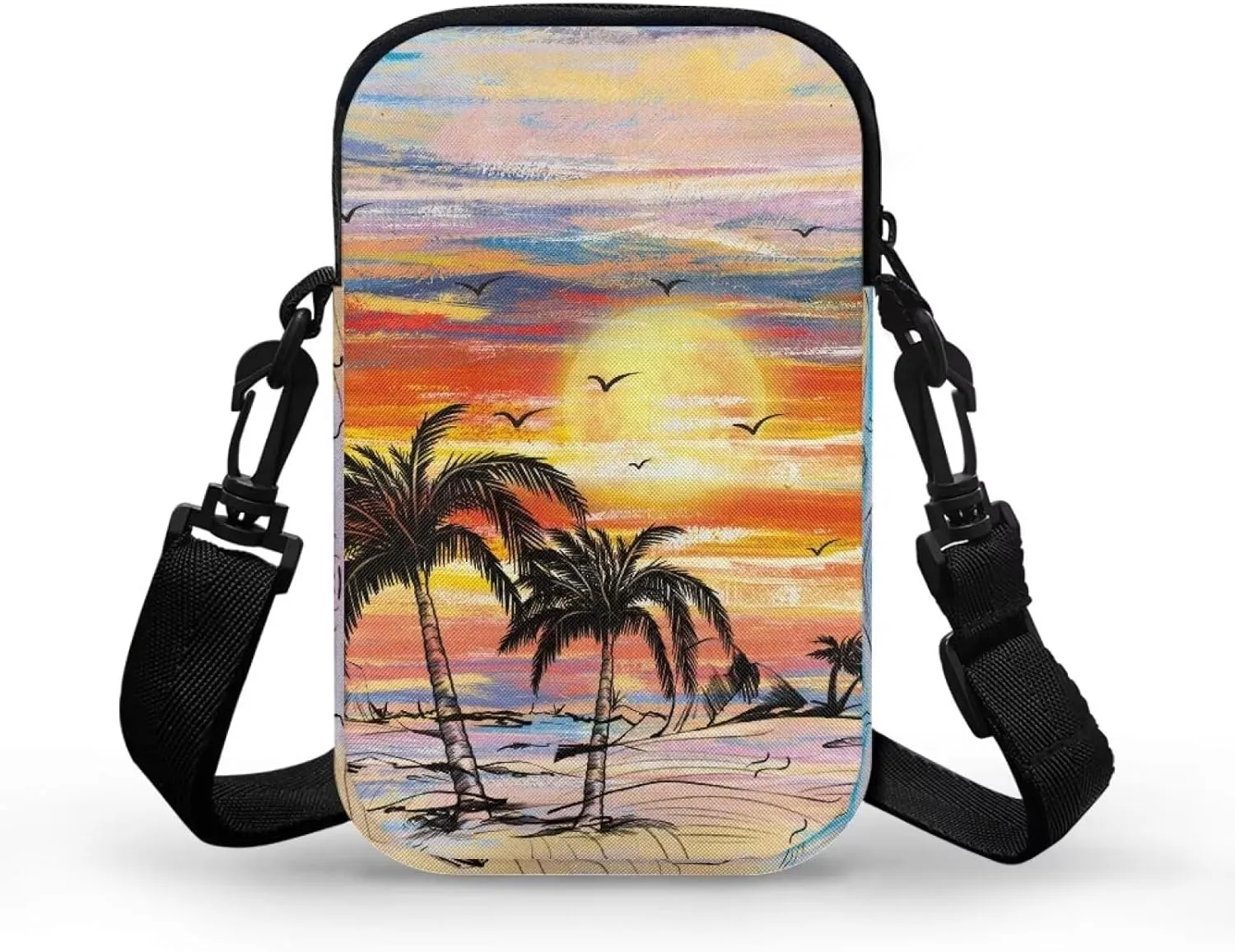 Small Sling Bag Crossbody Bags for Women Men Anti Theft