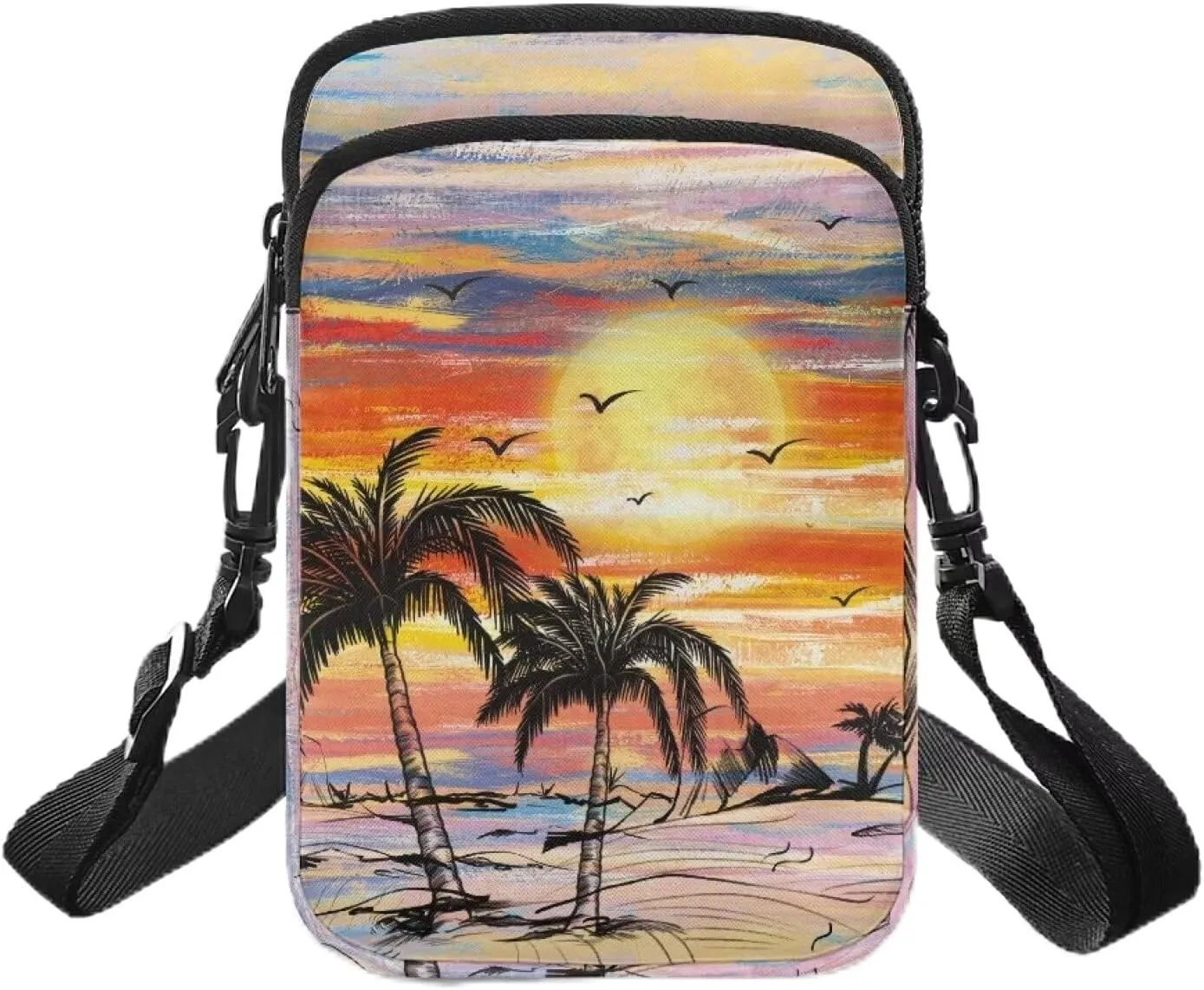 Small Sling Bag Crossbody Bags for Women Men Anti Theft