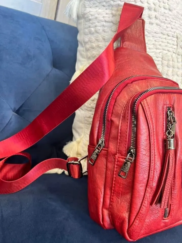 Solid Sling Bags