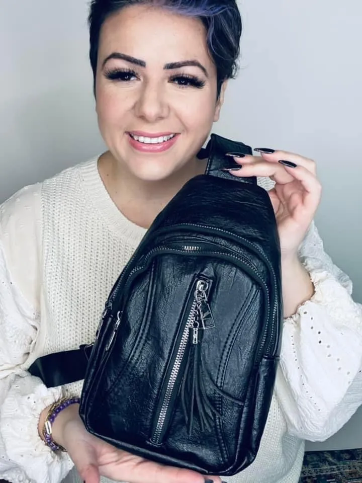 Solid Sling Bags