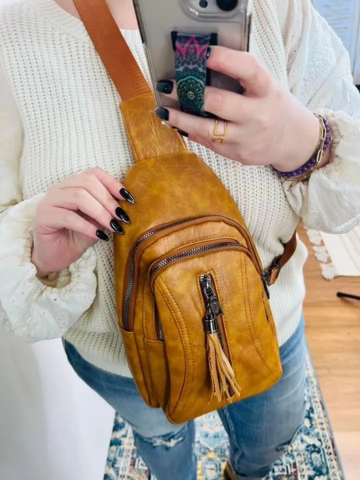 Solid Sling Bags
