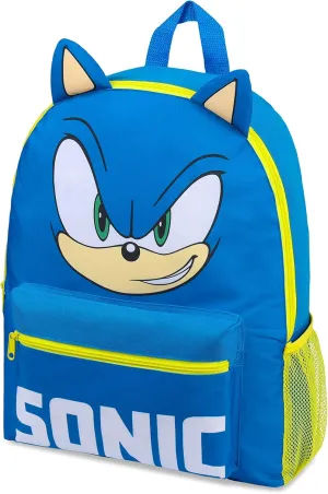 Sonic The Hedgehog - School Bag, Kids Backpack for Boys, Large Capacity Backpack for School Kids, Travel, Sports