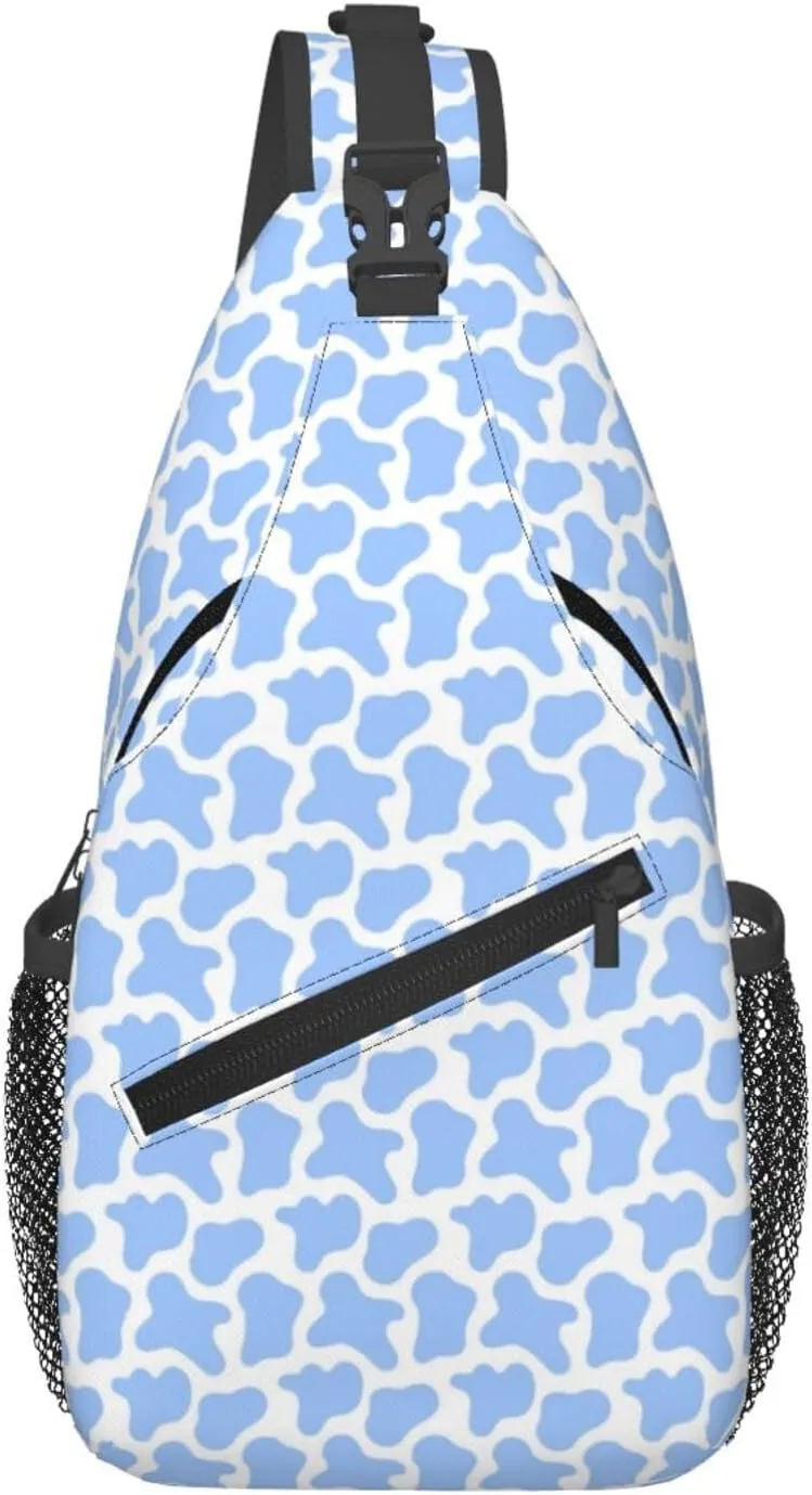 Sorority Gifts Sling Bag for Women Lightweight Multipurpose Daypack with Adjustable Chest Bag for Sports Travel, Hiking
