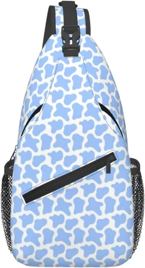 Sorority Gifts Sling Bag for Women Lightweight Multipurpose Daypack with Adjustable Chest Bag for Sports Travel, Hiking