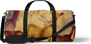 Sports Gym Bag for Women and Men Waterproof 3d Art Deer Painting Duffel Bag Lightweight Carryon Traveling Boarding Gripsack