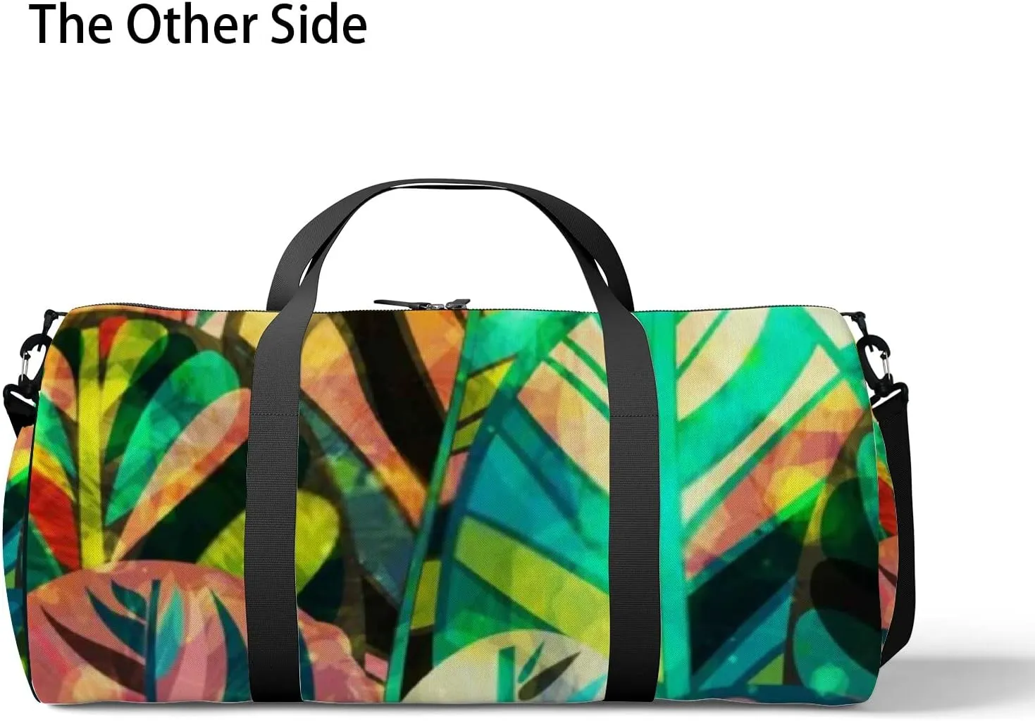 Sports Gym Bag for Women and Men Waterproof Blue Green Orange Pink Forest Duffel Bag Lightweight Carryon Traveling Boarding Gripsack
