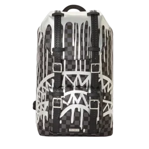 Sprayground - Chateau Ghost Platinum Drips Hills Backpack