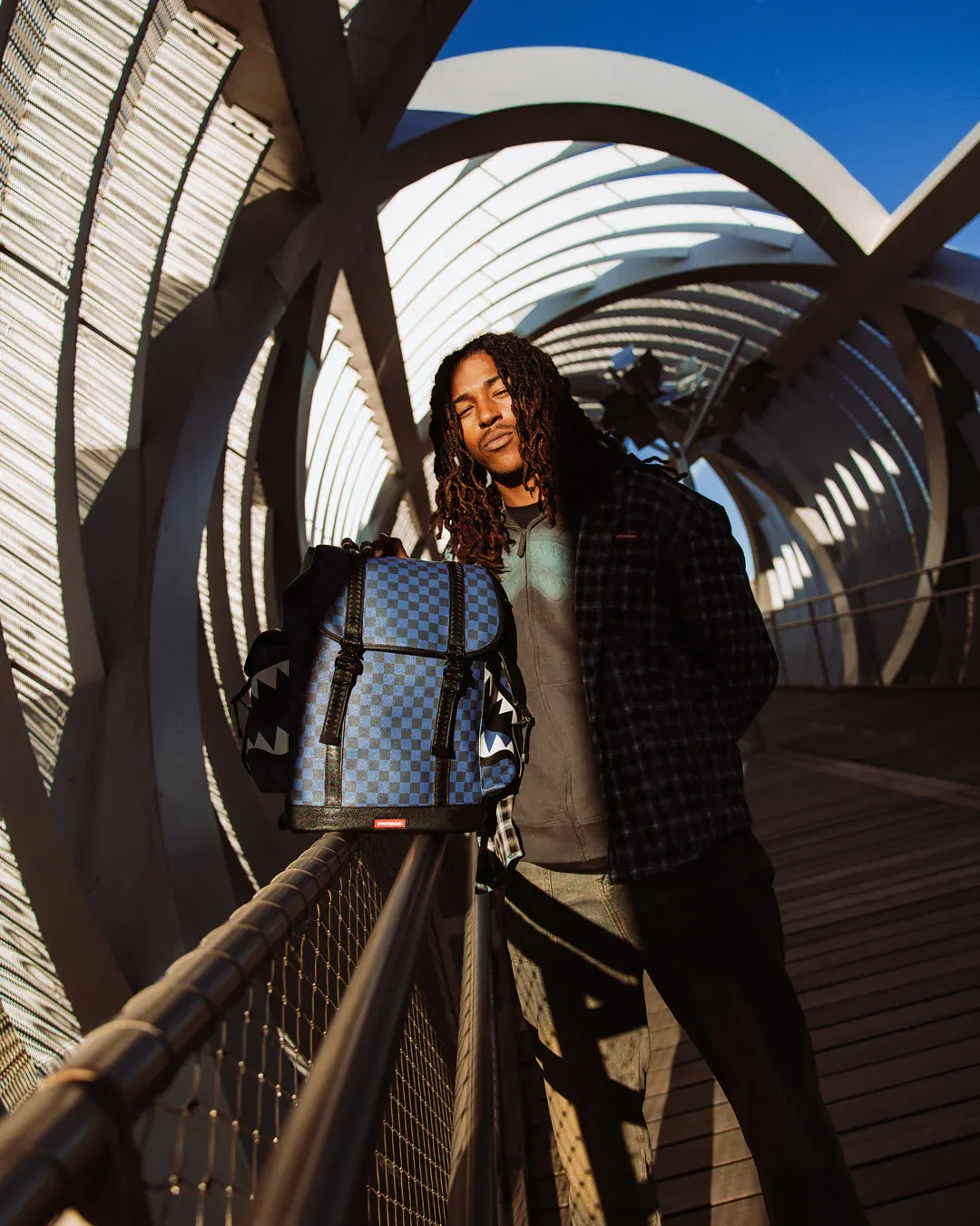 Sprayground Midnight Magic Sharks In Paris Monte Carlo Backpack