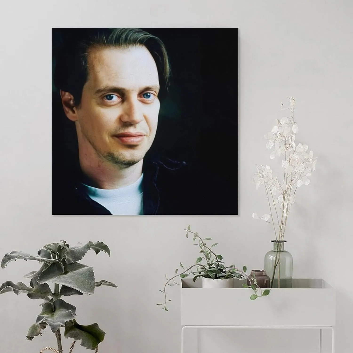 Steven Buscemi Poster (10) Room Aesthetic Poster Print Art Wall Painting Canvas Posters Gifts Modern Bedroom Decor 12x12inch(30x30cm)