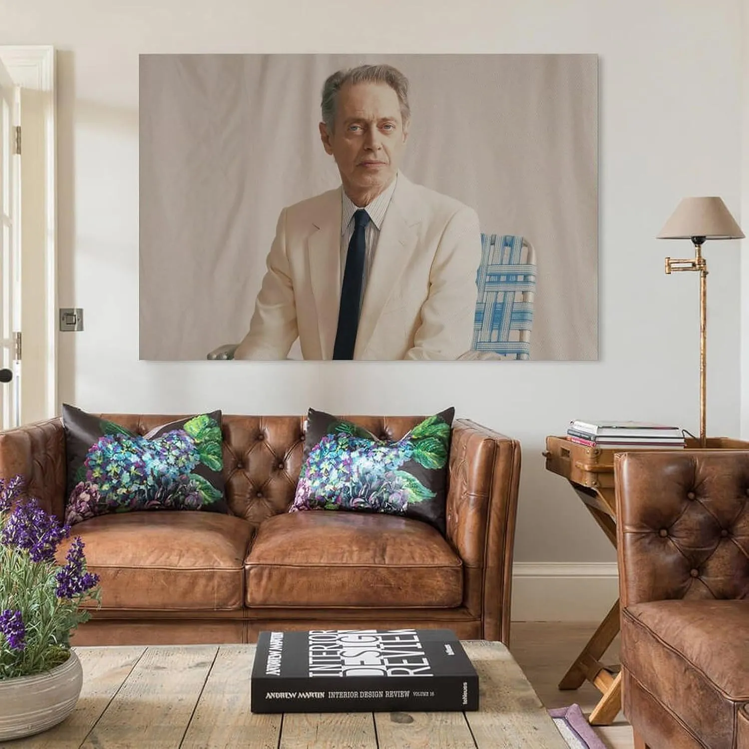 Steven Buscemi Poster (14) Wall Art Poster Scroll Canvas Painting Picture Living Room Decor Home Framed/Unframed 12x18inch(30x45cm)