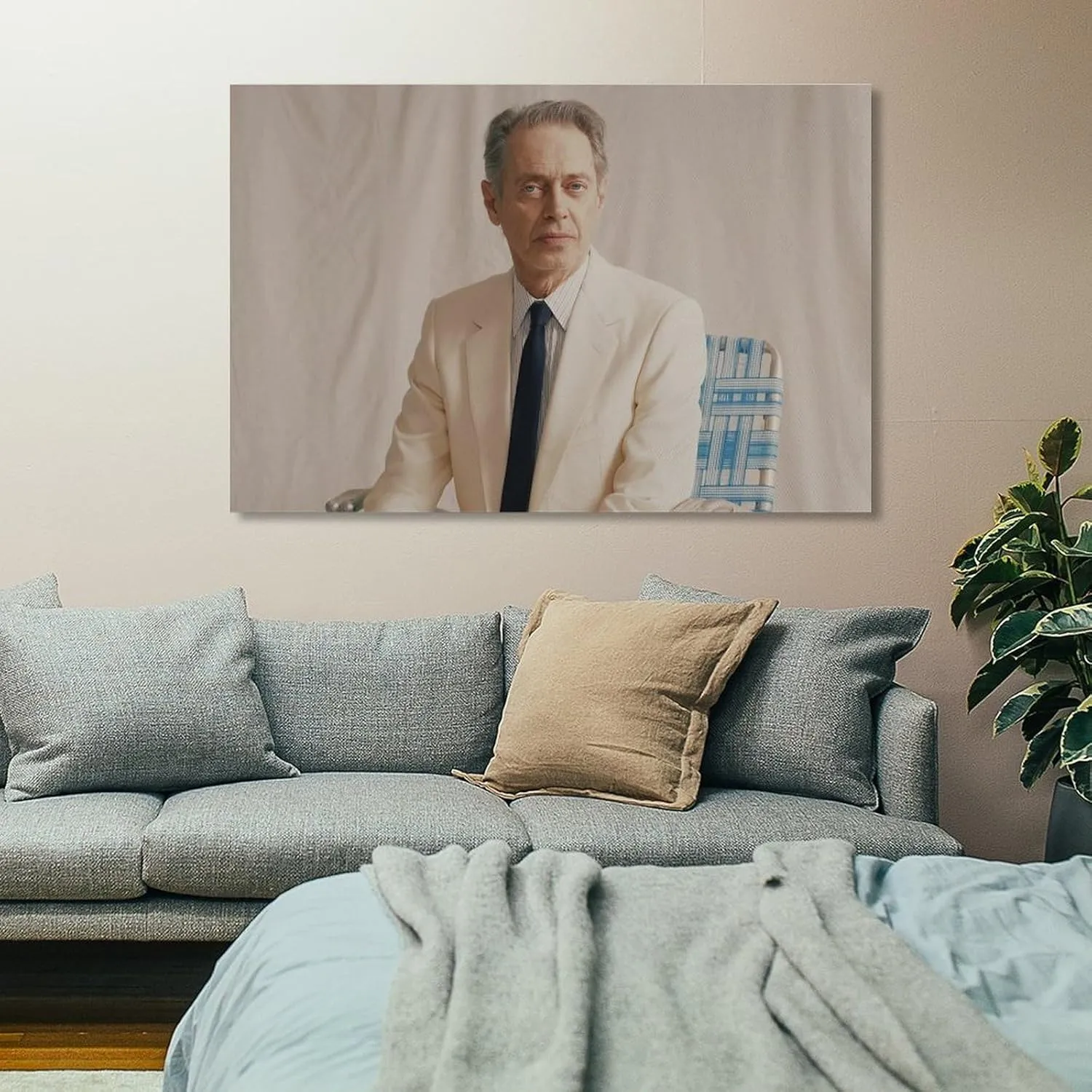 Steven Buscemi Poster (14) Wall Art Poster Scroll Canvas Painting Picture Living Room Decor Home Framed/Unframed 12x18inch(30x45cm)