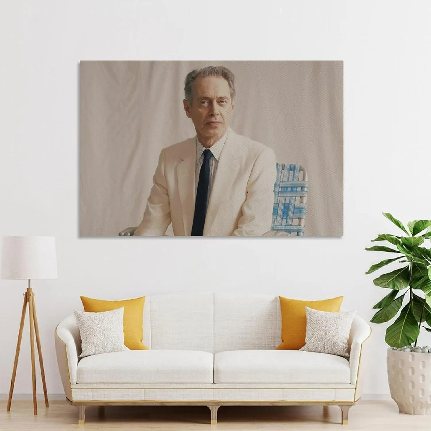 Steven Buscemi Poster (14) Wall Art Poster Scroll Canvas Painting Picture Living Room Decor Home Framed/Unframed 12x18inch(30x45cm)