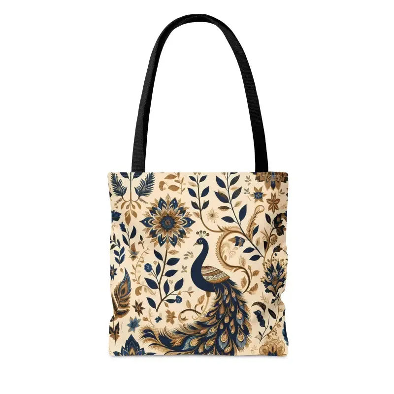 Stylish Aop Tote Bag with Chic Black Lining