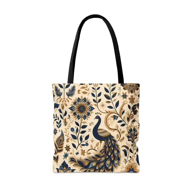 Stylish Aop Tote Bag with Chic Black Lining
