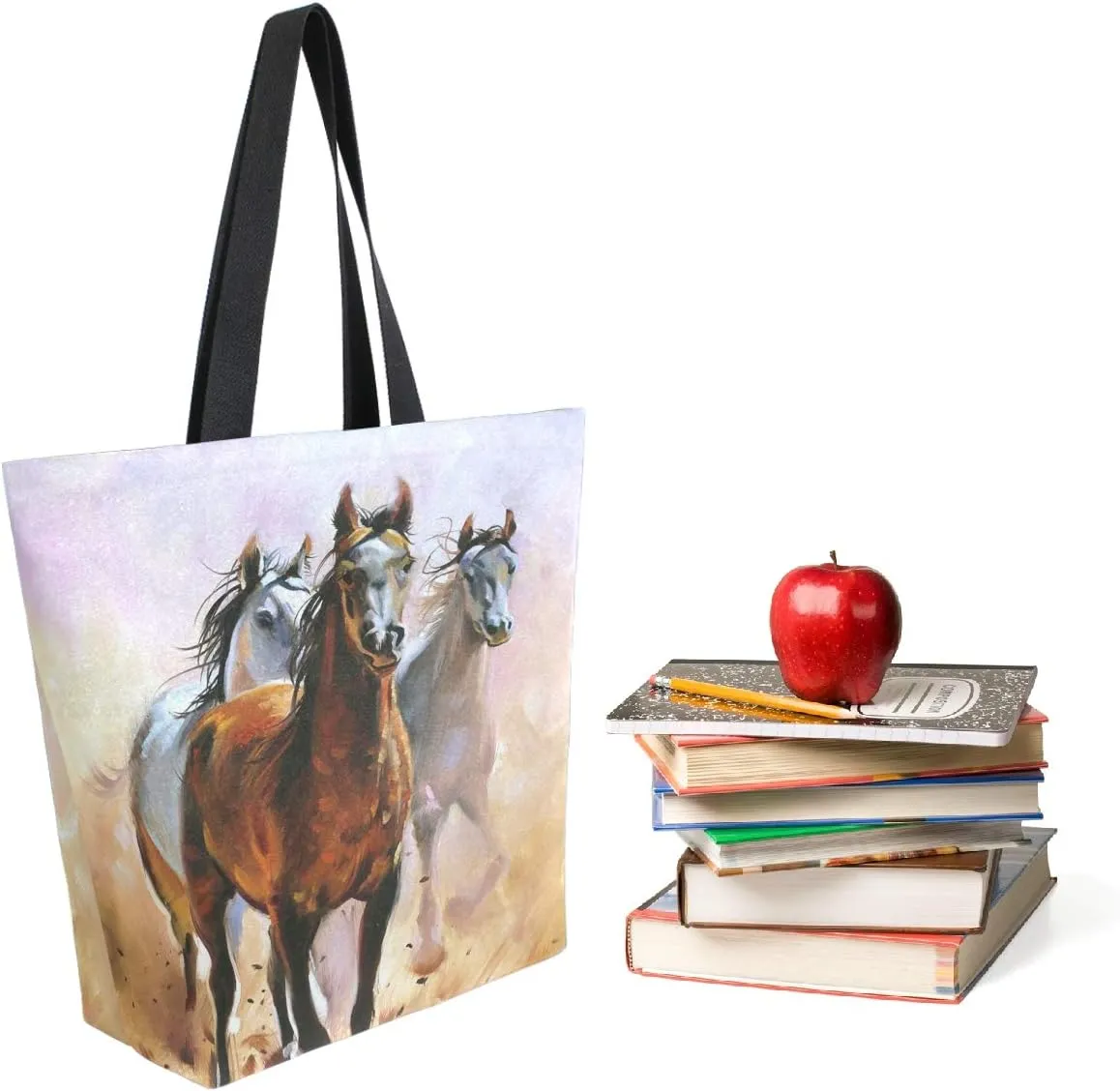 Stylish Print Extra Large Shoulder Tote Bag for Beach Travel Weekender Gym Grocery Shopping