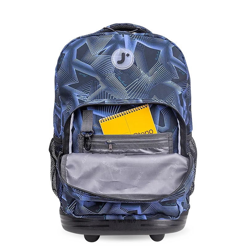 Sunrise Rolling Backpack (18 Inch) in Disco