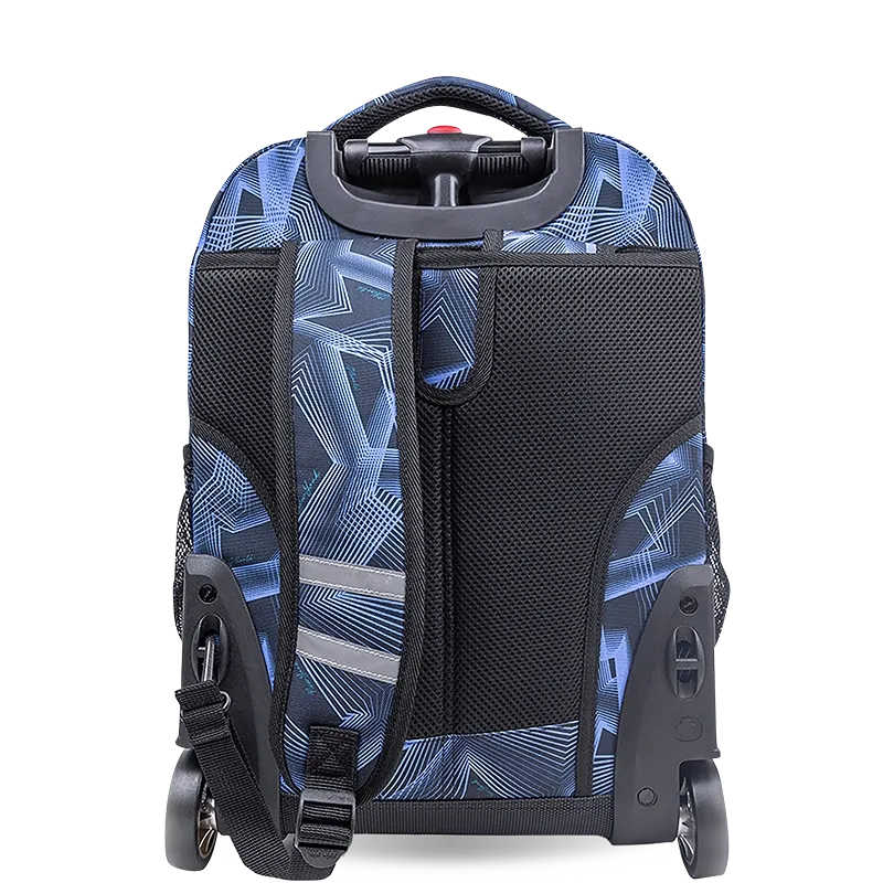 Sunrise Rolling Backpack (18 Inch) in Disco