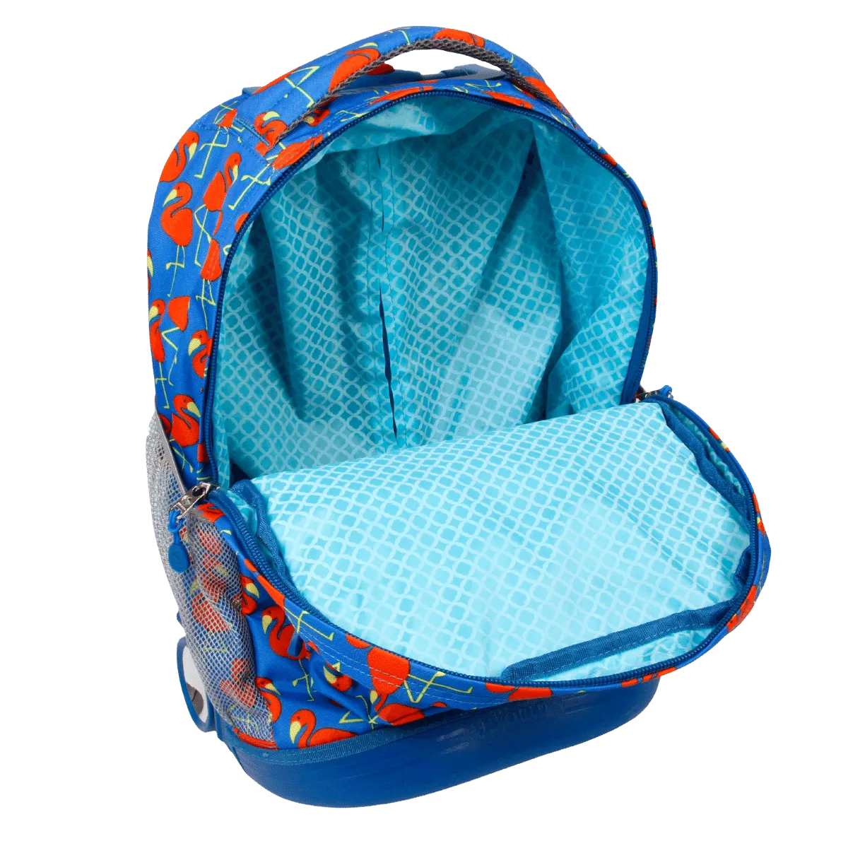 Sunrise Rolling Backpack (18 Inch) in Flamingo - Final Sale