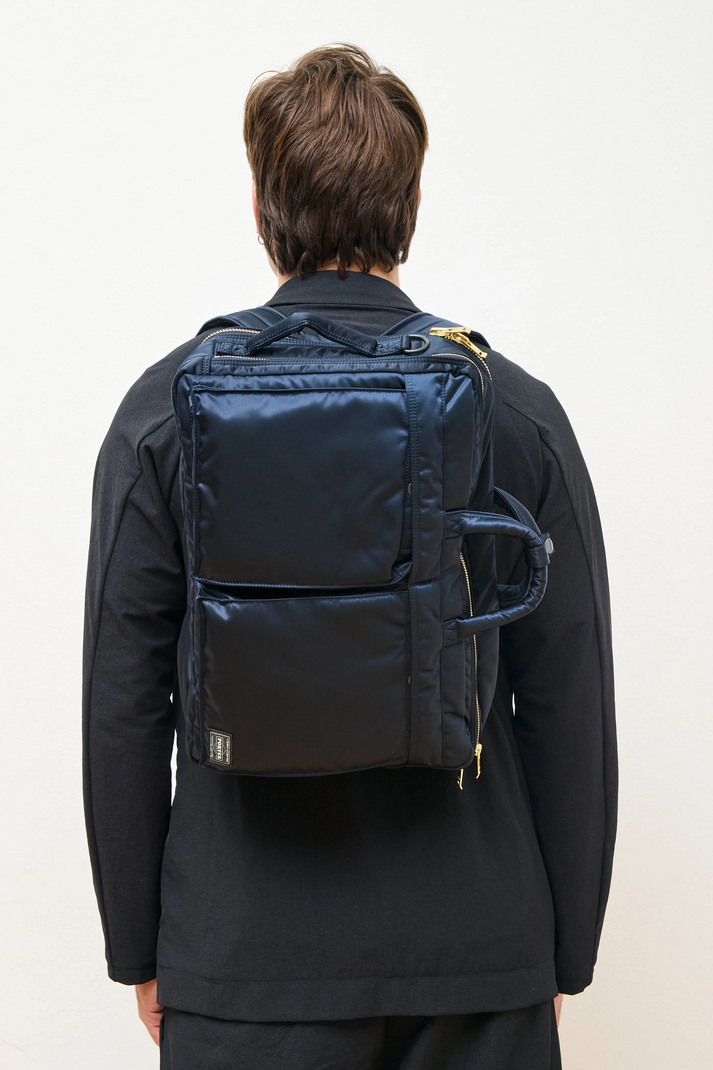 Tanker 3Way Document Bag (W-Zip) Navy