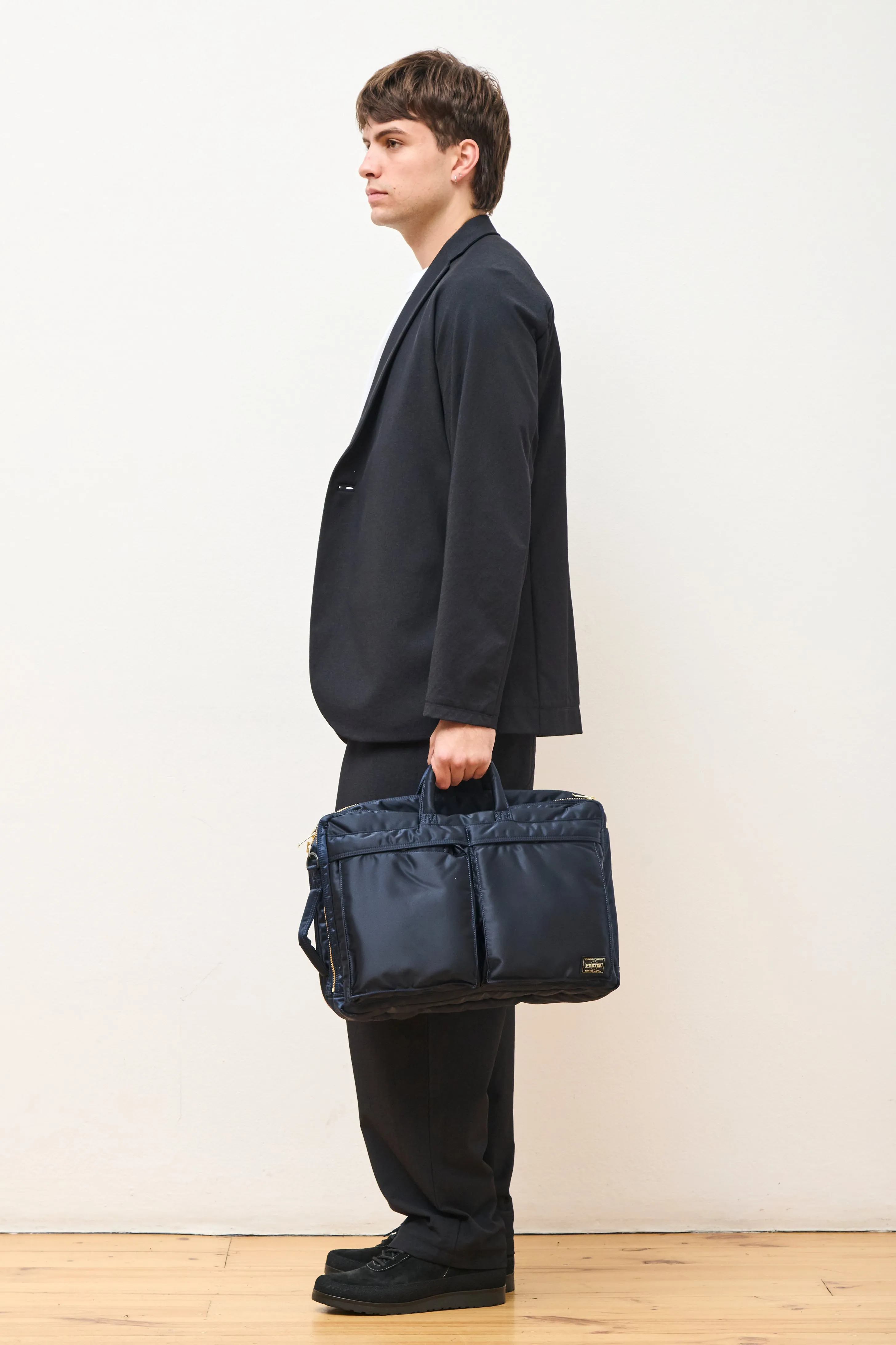Tanker 3Way Document Bag (W-Zip) Navy