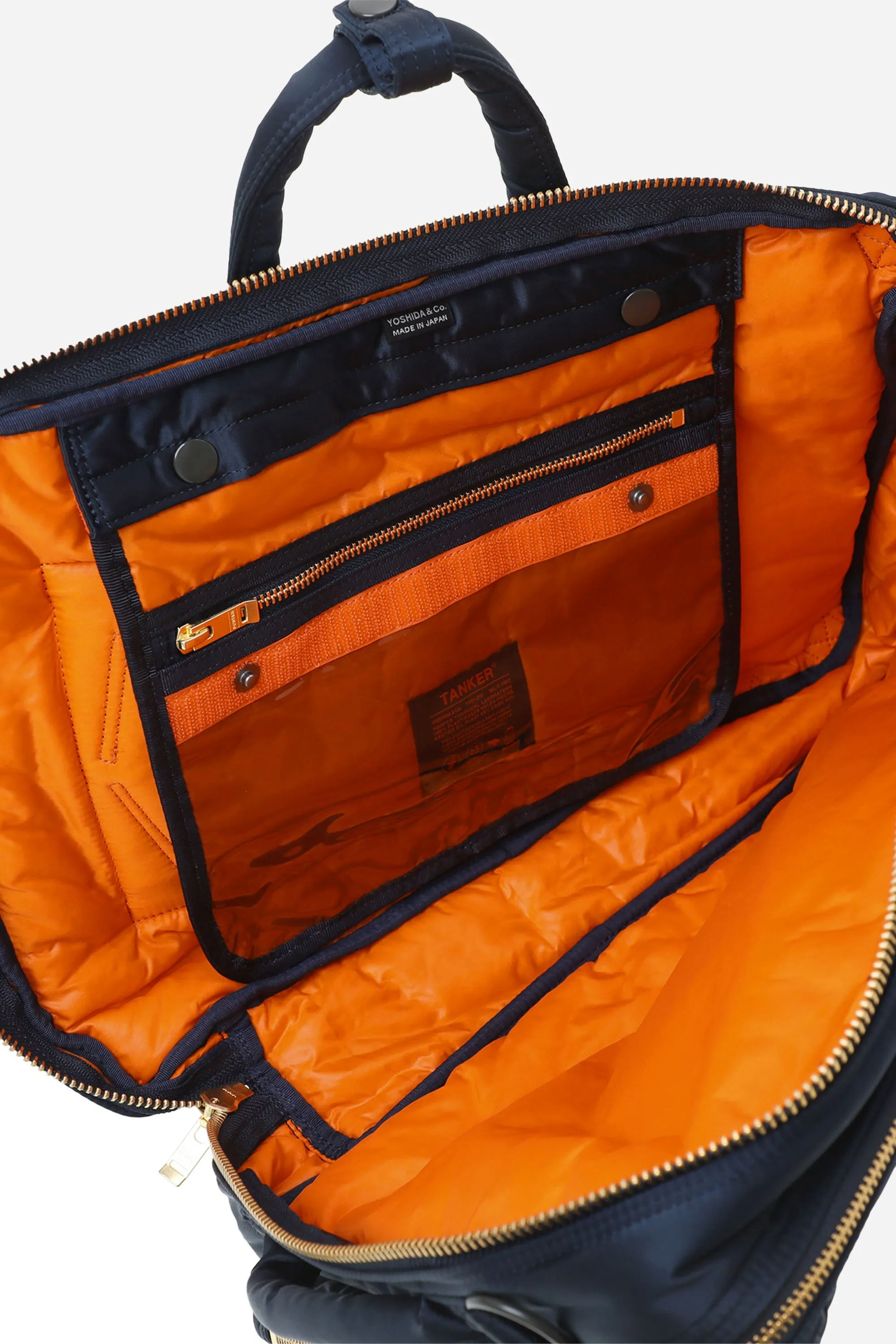 Tanker 3Way Document Bag (W-Zip) Navy