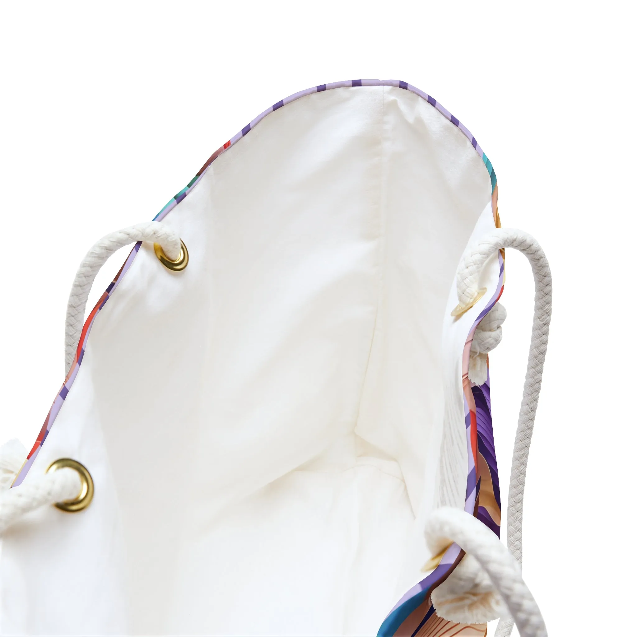 The Elegant Iris Flower Weekender Bag
