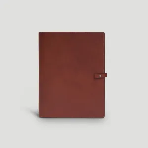The Padfolio - Medium Brown English Bridle