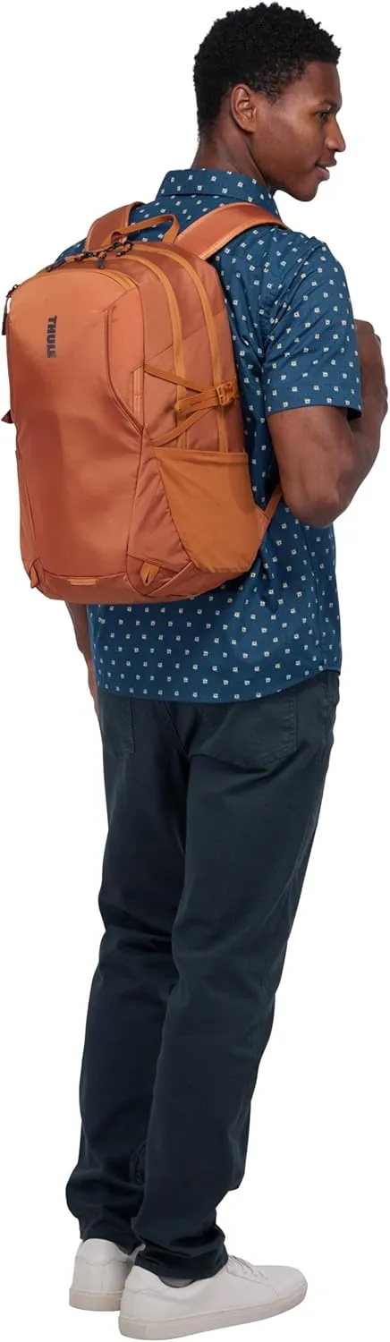Thule Laptop Backpack with Gym Compartment, Natural Orange, 23L