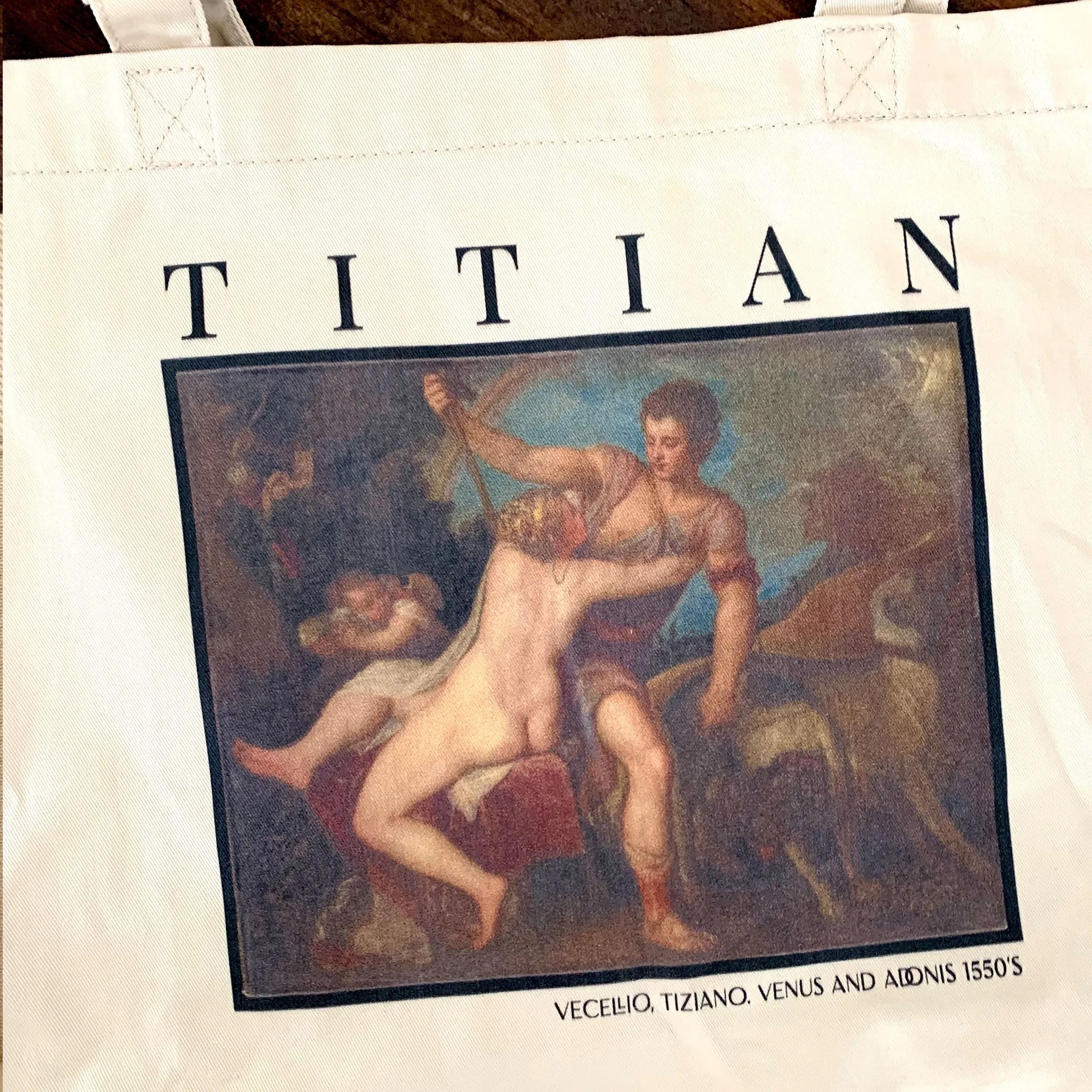 Titian Venus & Adonis Eco Tote Bag