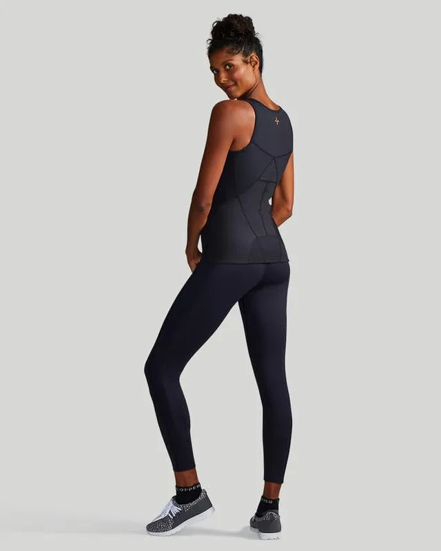 Tommie Copper for Women Lower Back Support Tank Compression Shirt for Women for Lower Back Pain Relief